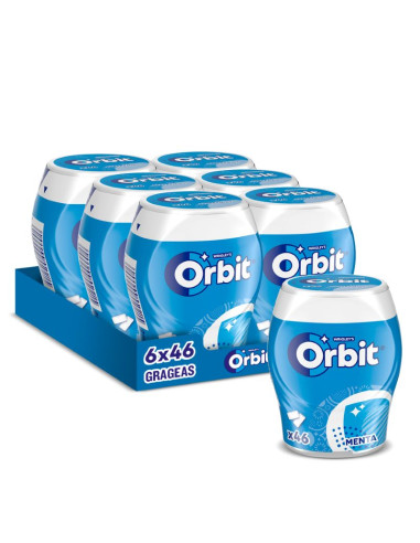 Chewing gum Orbit drageee box... Chewing gum Orbit drageee box...