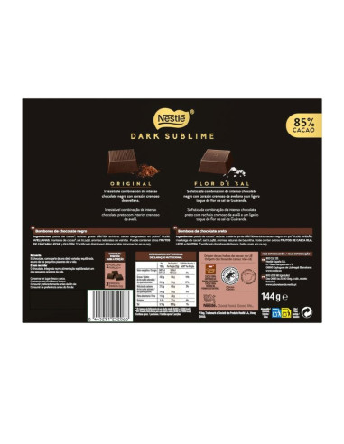 Nestle Dark 85% chocolates 144 g Nestle Dark 85% chocolates 144 g