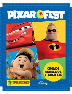 Pixar Fest 2022 stickers and cards by Panini