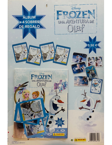 Pack Lanzamiento Frozen 2017 de Panini