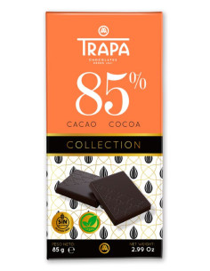 Trapa 85% cocoa bars