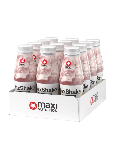 Batidos de proteínas Maxi de fresa