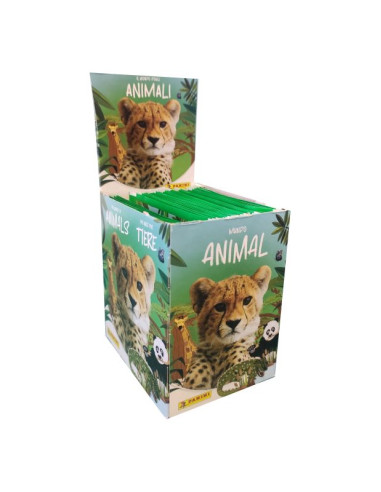 Animal World, the records, sticker Panini