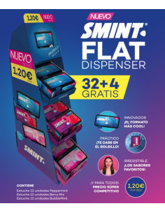 Smint Flat dispenser launch pack