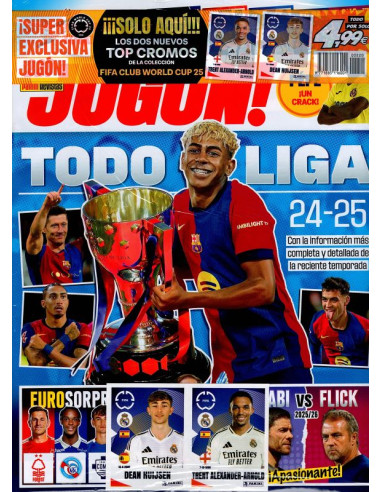 Revista Jugón N. 220 de Panini