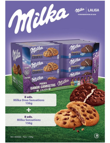 Pack galletas Milka Sensations