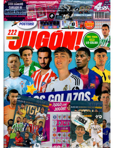 Revista Jugón N. 222 de Panini