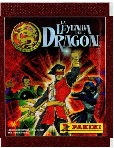 Leyend of the Dragon stickers by Panini