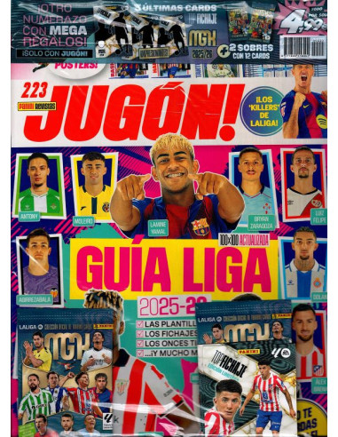 Jugón N. 223 magazine Panini