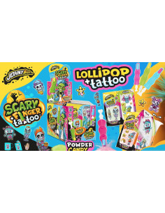 Scary Finger + Tattoo Lollipops